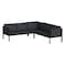 Flash Furniture Black Sectional with Storage & Charcoal Cushions GM-201108-SEC-CH-GG - alternate 9